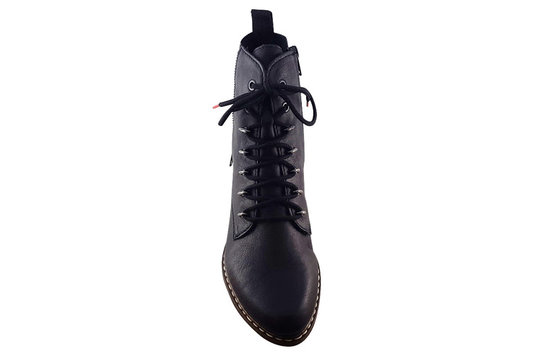Rieker Camila Y0800 Black Womens Boots