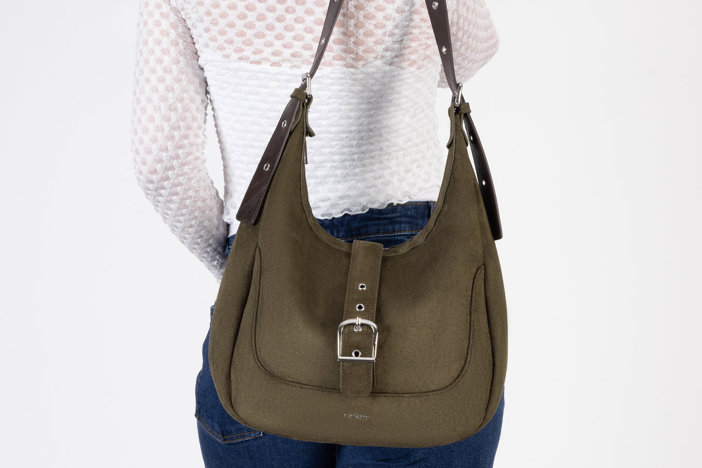 Rieker Cassidy Bag H1024-54 Khaki Womens Bags