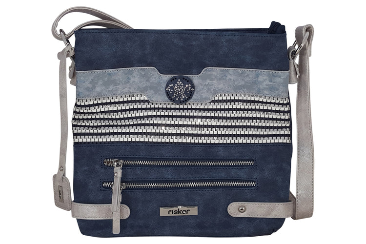 Rieker Clancy Bag H1346 Womens Bags Navy