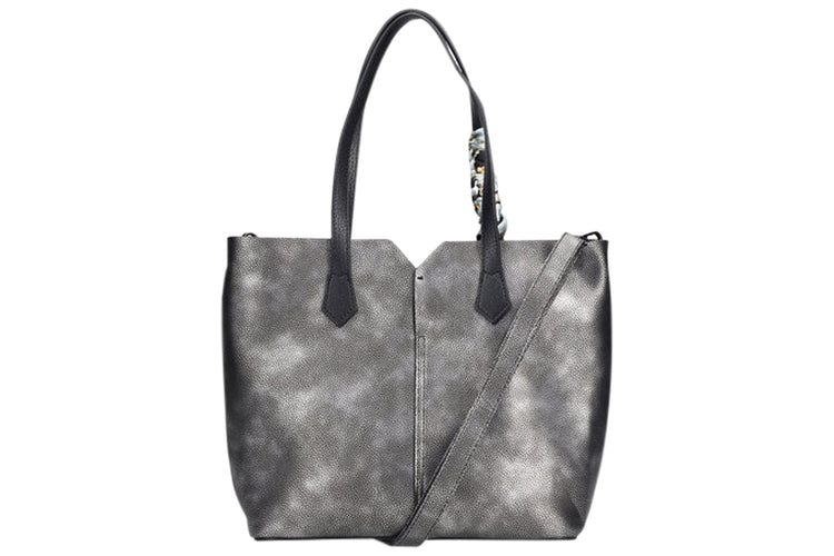 Rieker Cleopatra Bag H1006 Silver Womens Handbag