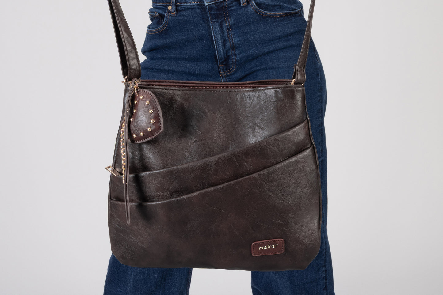 Rieker Connor Bag H1005-25 Brown Womens Bags