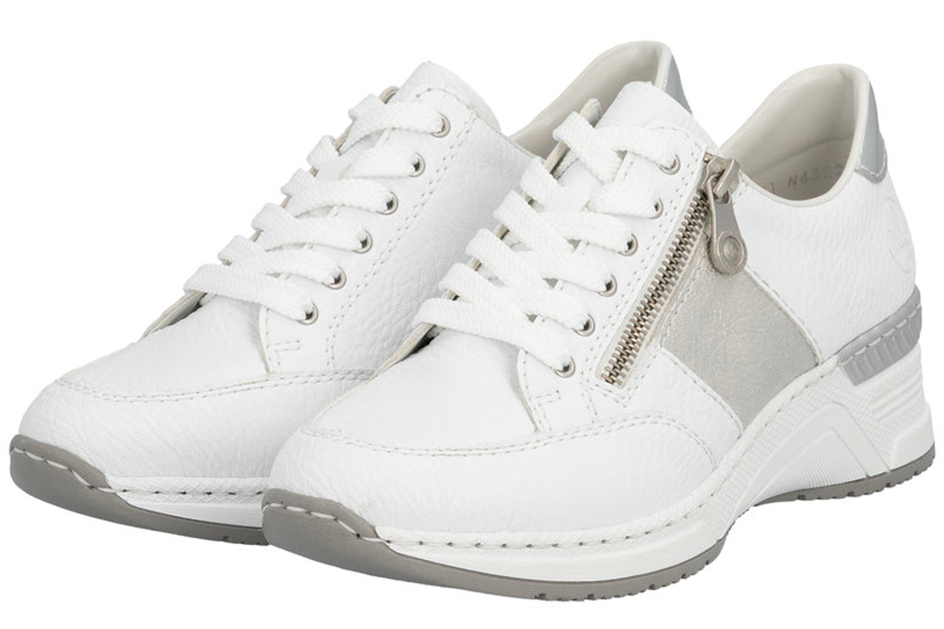 rieker-cory-may-n4322-womens-trainers-white-left-pair
