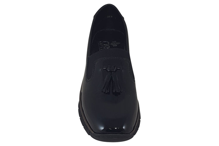 Rieker Cyrus 53751 Black Womens Shoes