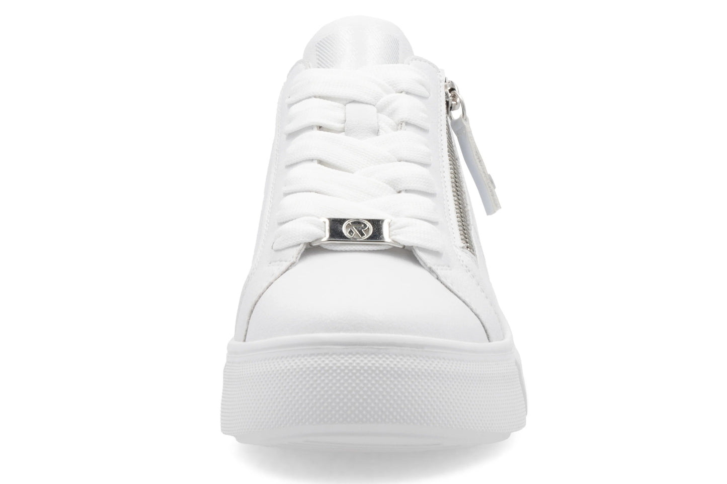 Rieker Dally W2605-80 White Womens Fashion Trainers