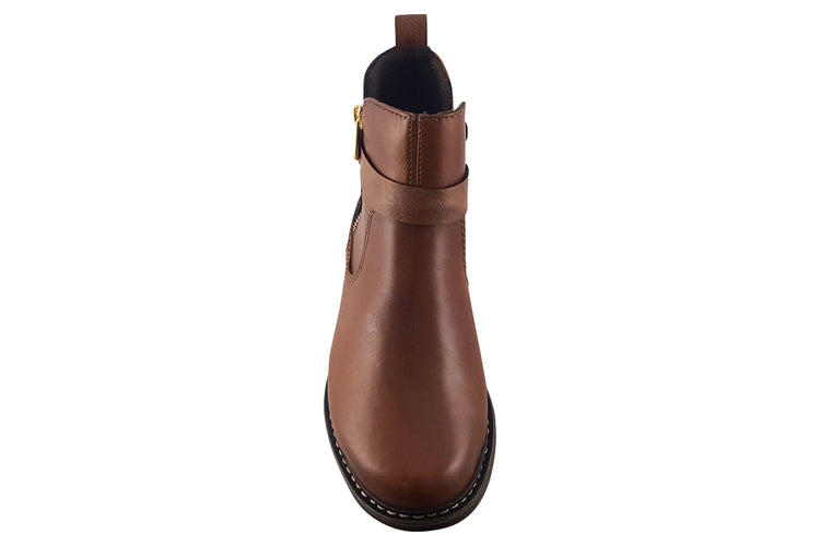 Rieker Forbes Z4959 Chestnut Womens Boots