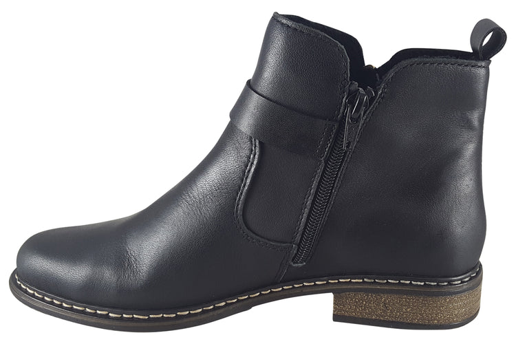Rieker Forbes Z4959 Chestnut Womens Boots