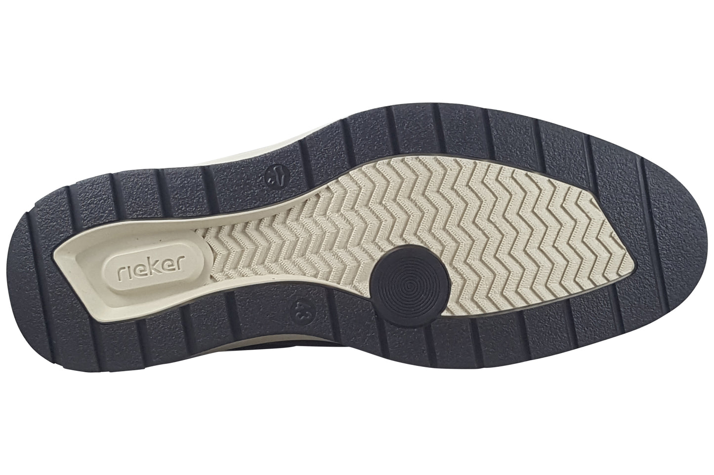rieker forst 14706 mens shoes black sole