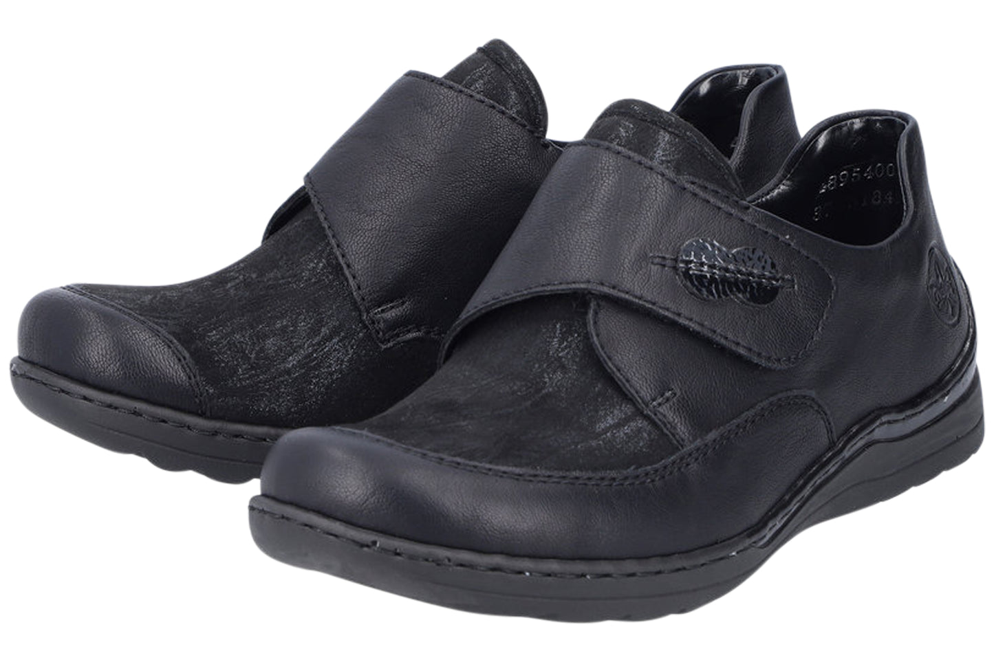 Rieker Gatter 48954 Black Womens Shoes