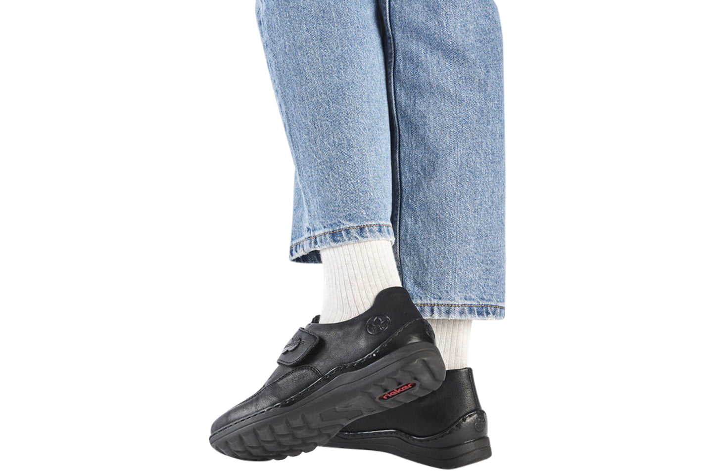 Rieker Gatter 48954 Black Womens Shoes
