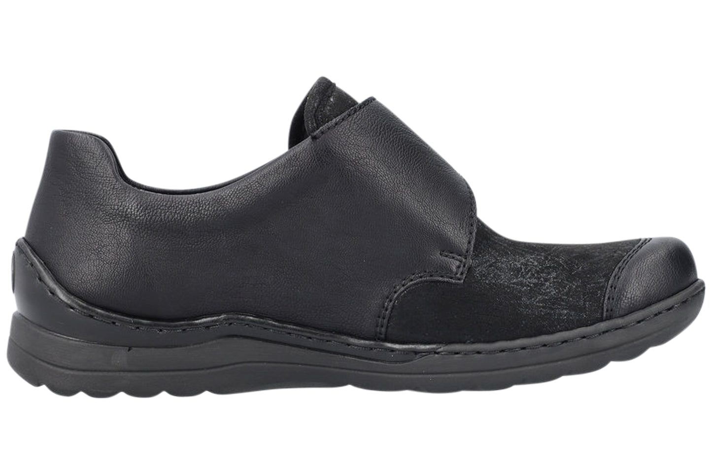 Rieker Gatter 48954 Black Womens Shoes