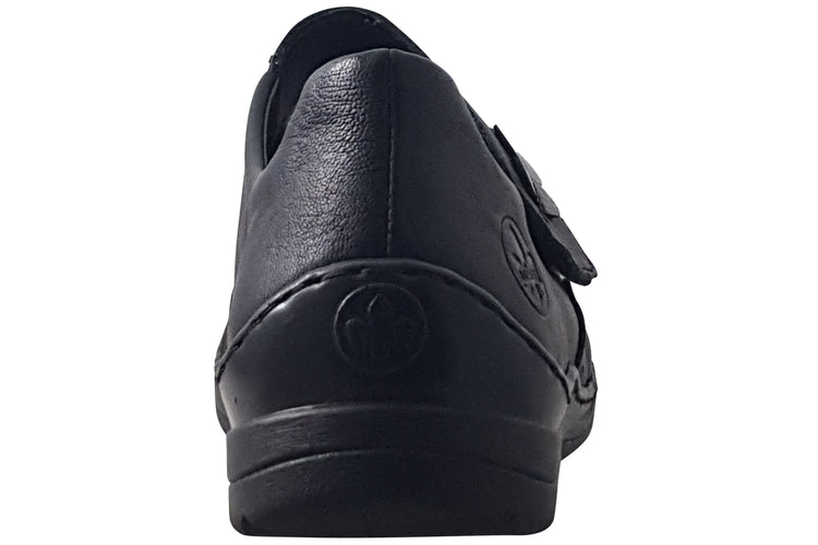 Rieker Hatter 48951 Black Womens Shoes