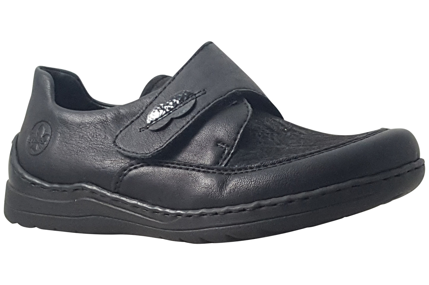 Rieker Hatter 48951 Black Womens Shoes