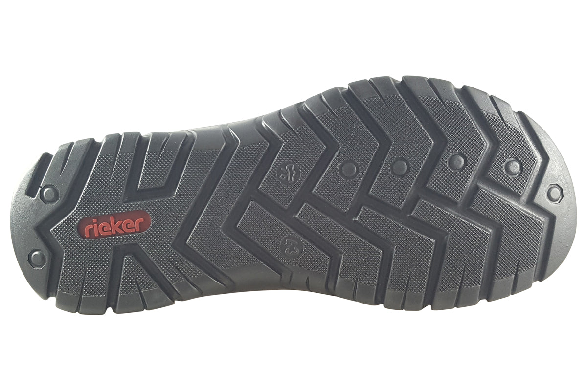 rieker hemp tobacco mens sandals sole