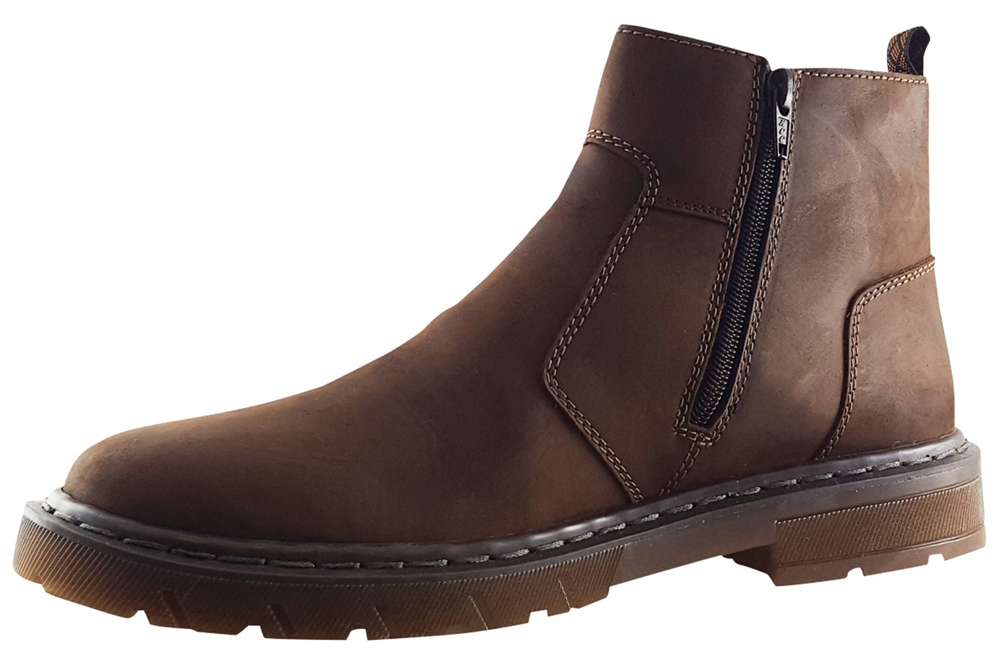rieker imter brown mens boots left