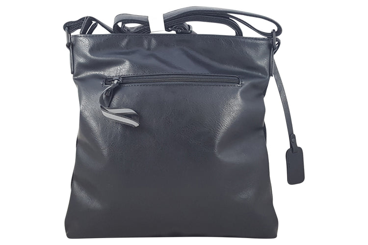 Rieker Jessie Bag H1316 Grey/Black Womens Handbag