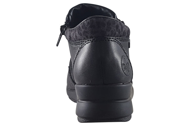 Rieker Joan L4881 Black Womens Boots