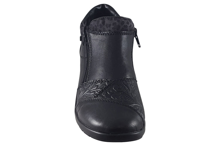Rieker Joan L4881 Black Womens Boots