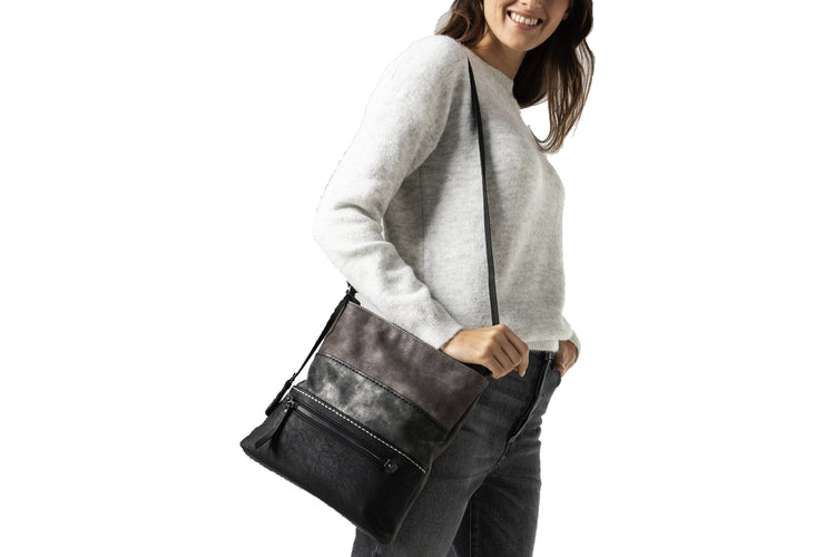 Rieker June Bag H1301 Smoke Womens Handbag