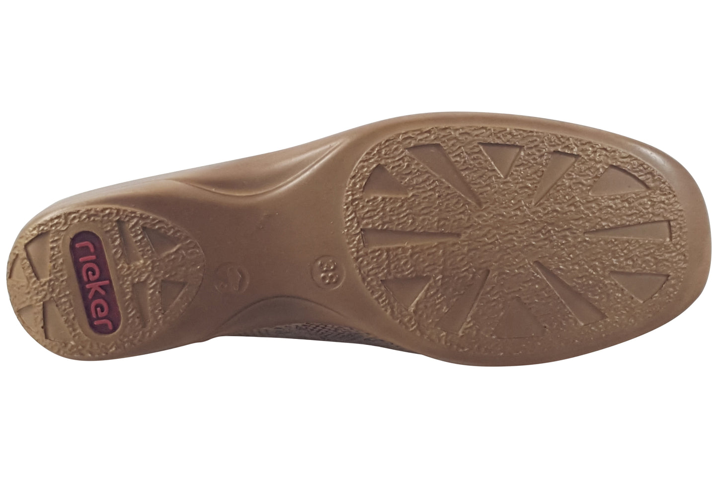 rieker katie anne beige multi womens shoes sole
