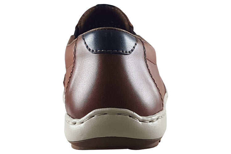 Rieker Loeb 08868 Peanut Mens Shoes