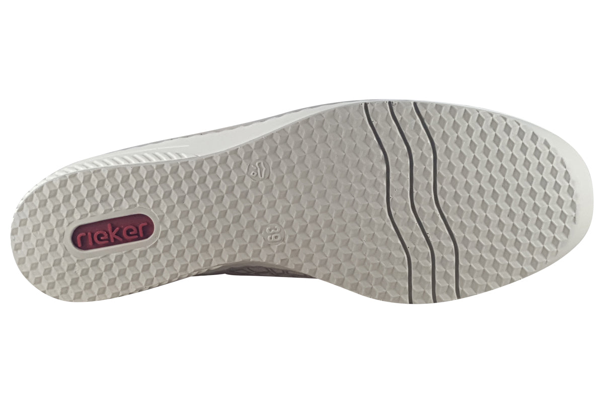rieker lotus pop beige womens shoes sole