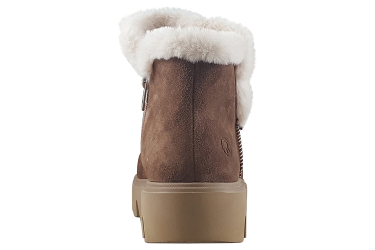Rieker Lugg W2071-20 Chestnut Womens Boots