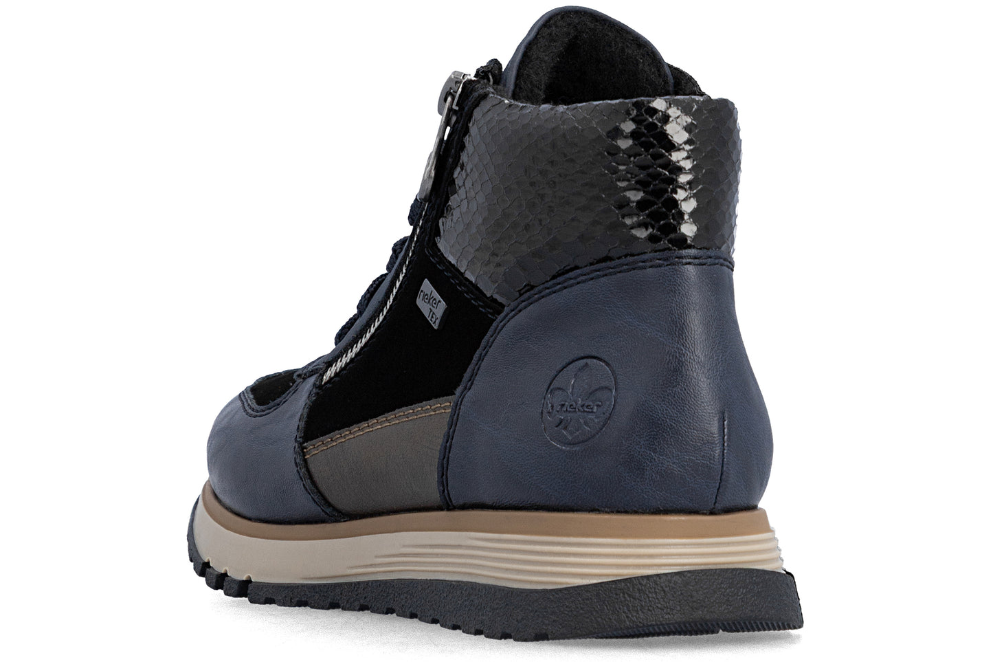 Rieker Maddy 49040-14 Blue Womens Boots