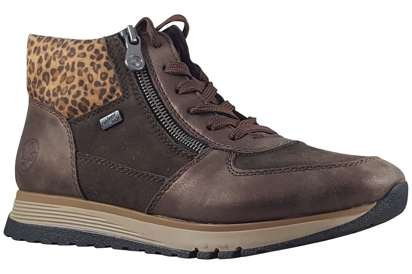 Rieker Maddy 49040-24 Brown Womens Boots