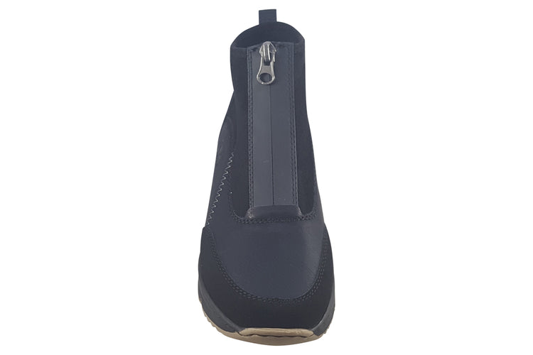 Rieker Madette N6361-00 Black Womens Boots