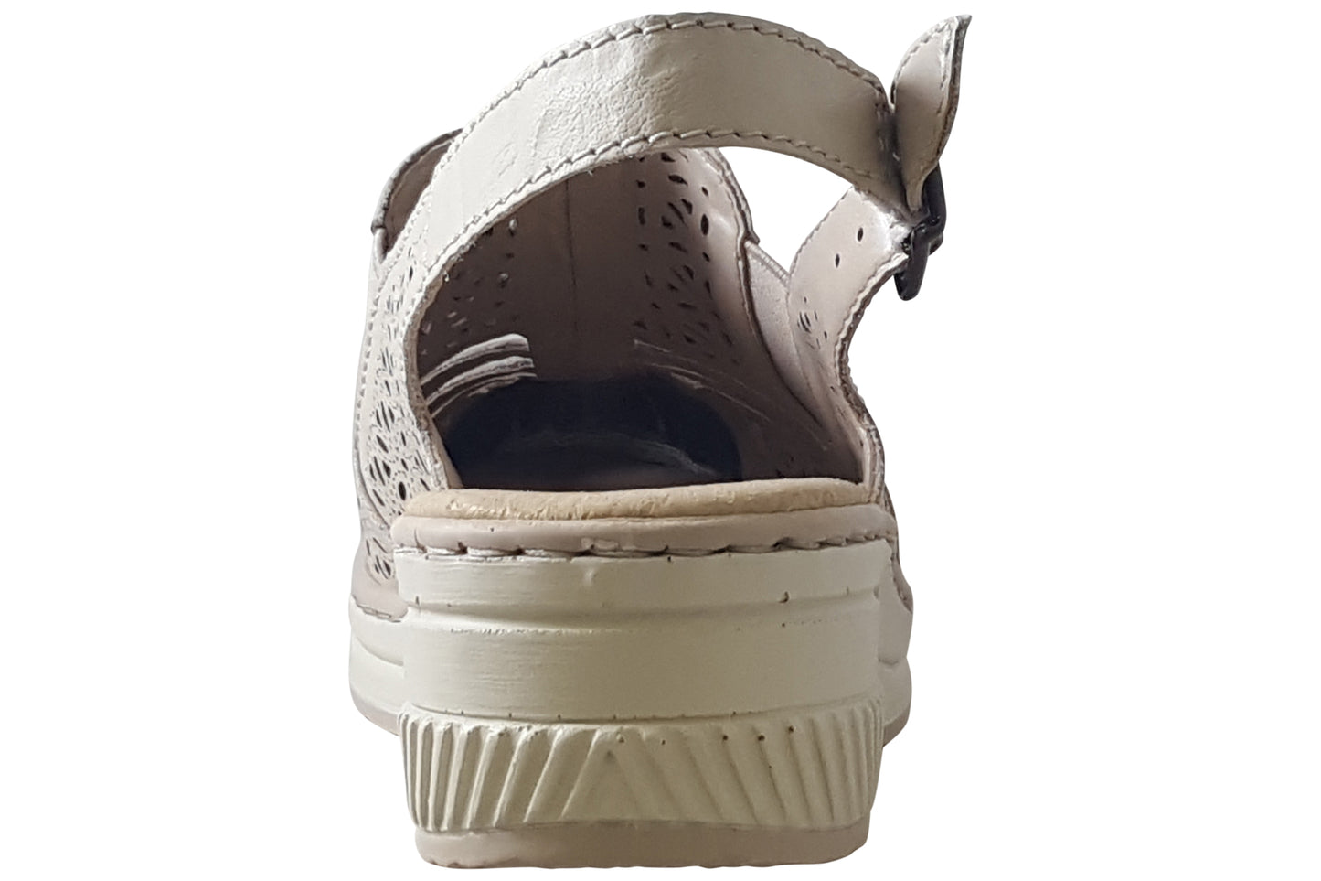 Rieker Madge 48763-60 Cream Womens Shoes