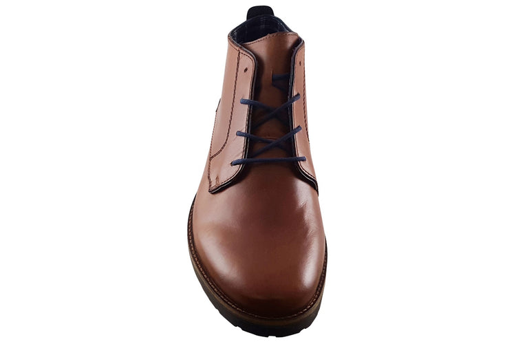 Rieker Madrid 14605 Tan Mens Boots