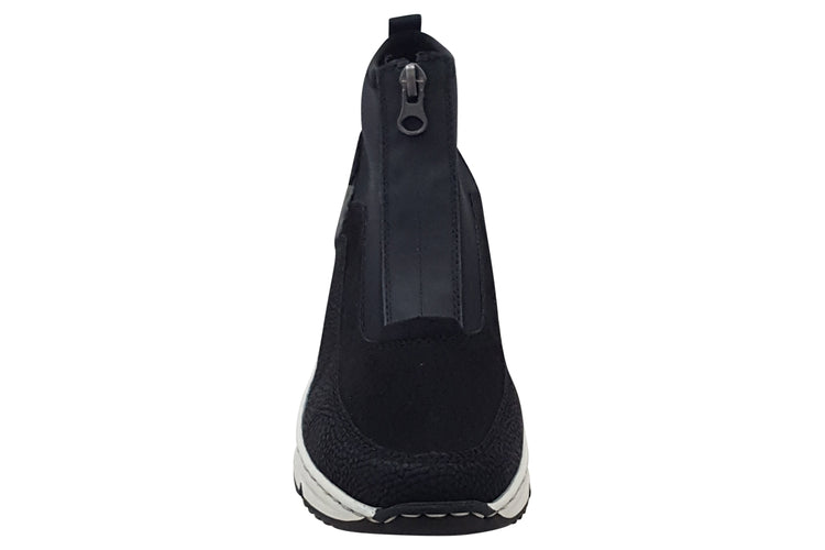 Rieker Mandy N6352 Black Womens Boots