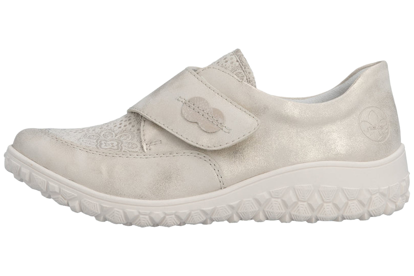 Rieker Marie Widefit 59552-62 Muschel/Creme Womens Shoes