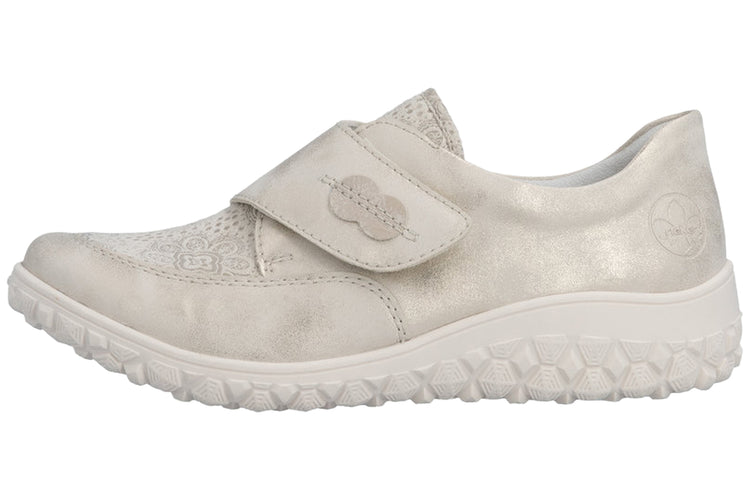 Rieker Marie Widefit 59552-62 Muschel/Creme Womens Shoes