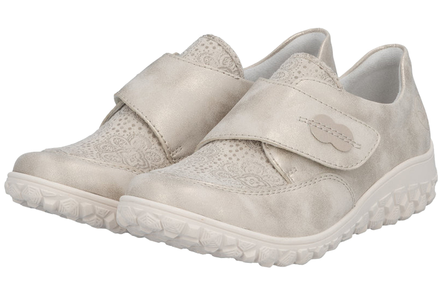 Rieker Marie Widefit 59552-62 Muschel/Creme Womens Shoes