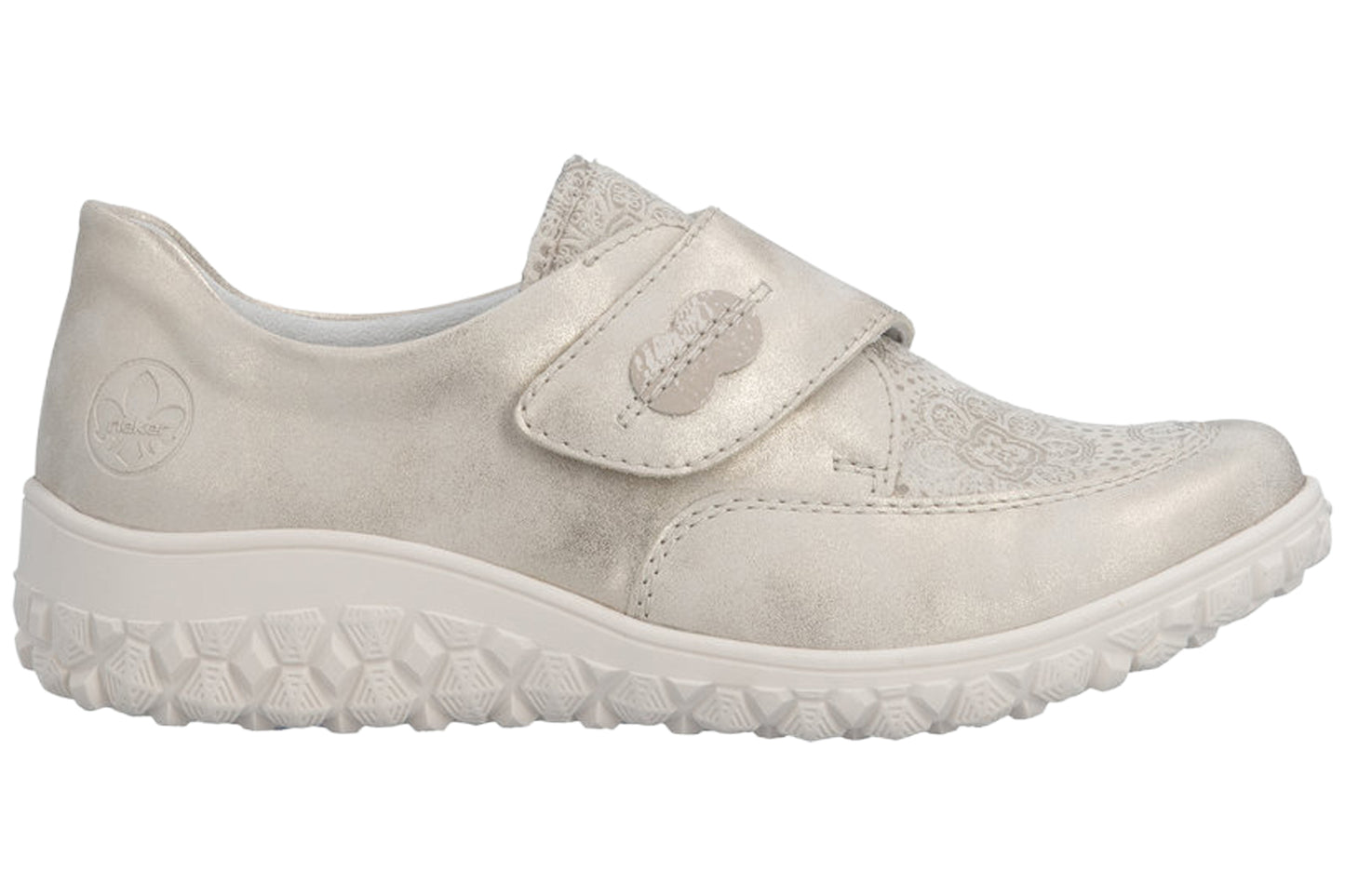 Rieker Marie Widefit 59552-62 Muschel/Creme Womens Shoes