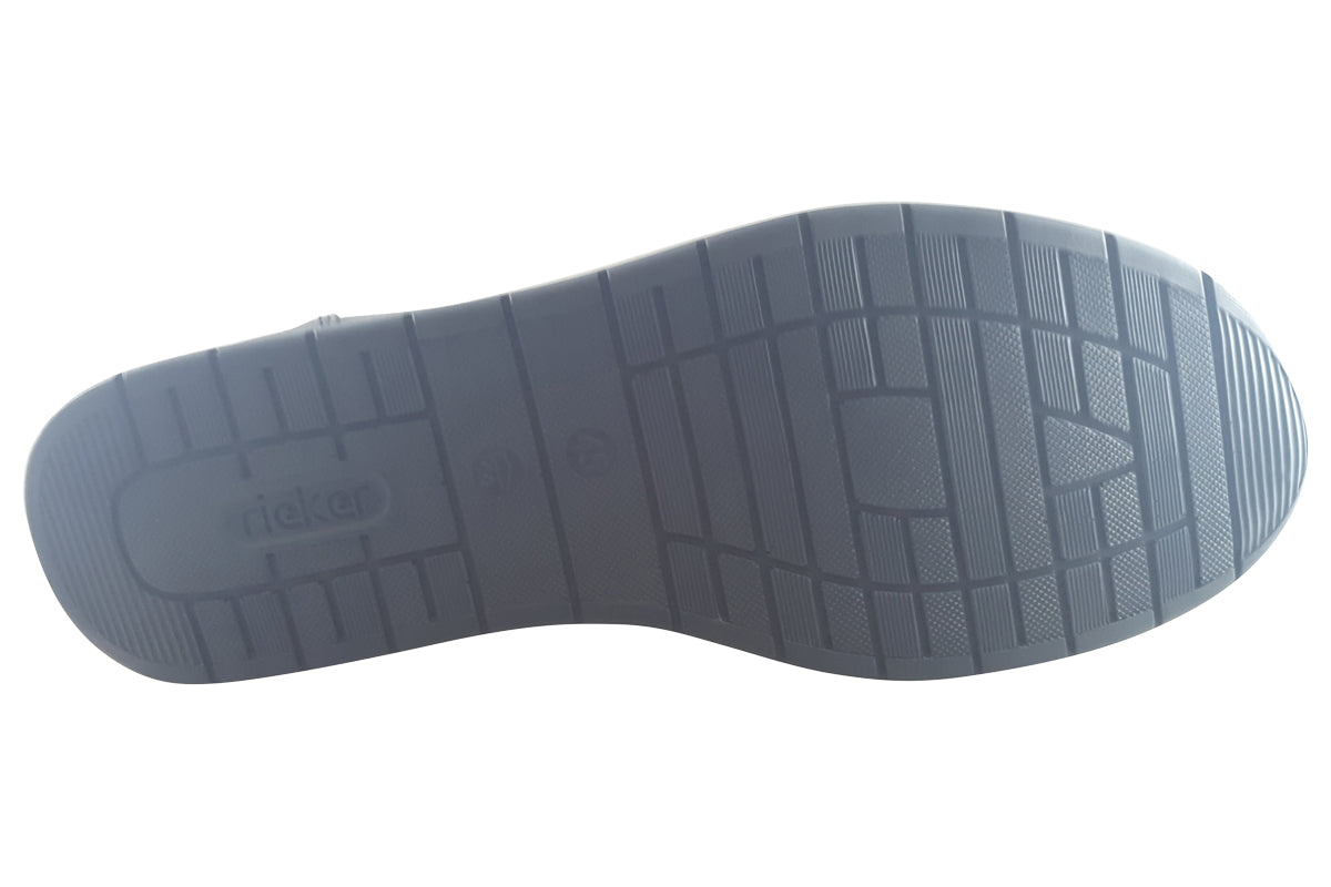 rieker mcrae 11903 navy mens trainers sole