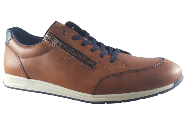 Rieker McRae 11903 Tan Mens Trainers