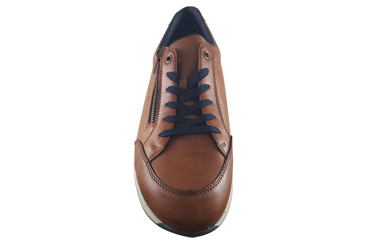 Rieker McRae 11903 Tan Mens Trainers