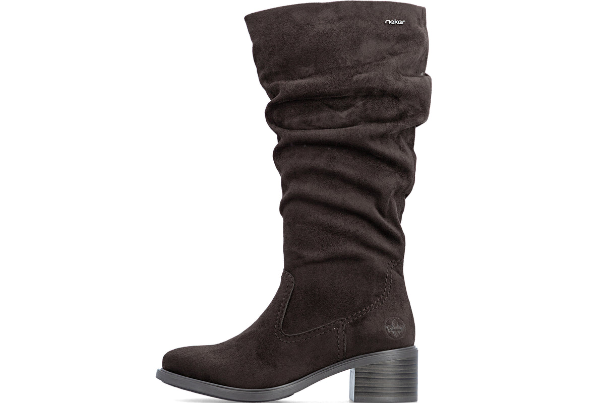 rieker-mimmie-74192-25-womens-boots-brown-left-flat
