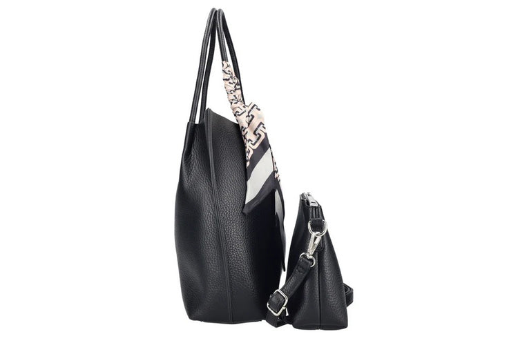 Rieker Mullin Bag H1399-00 Black Womens Bags