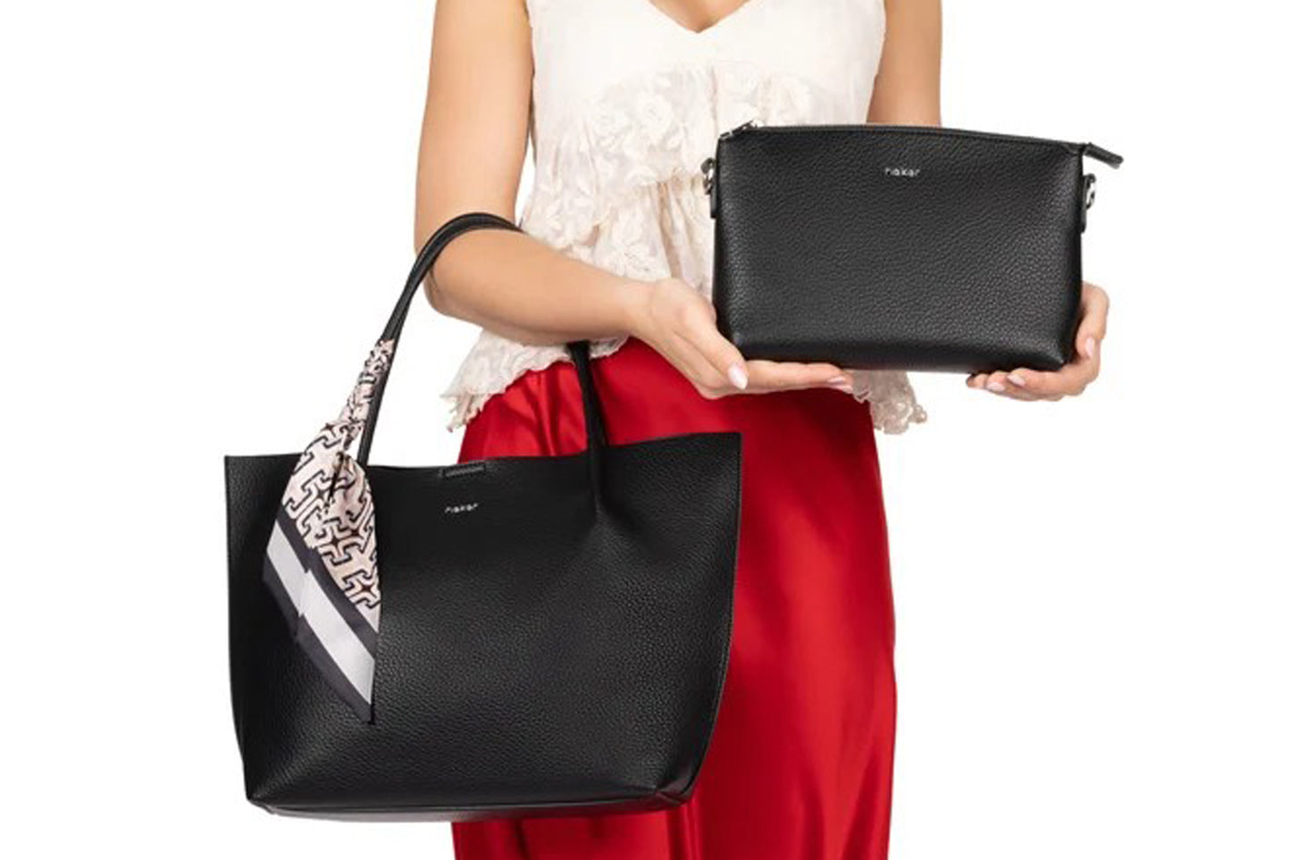 Rieker Mullin Bag H1399-00 Black Womens Bags