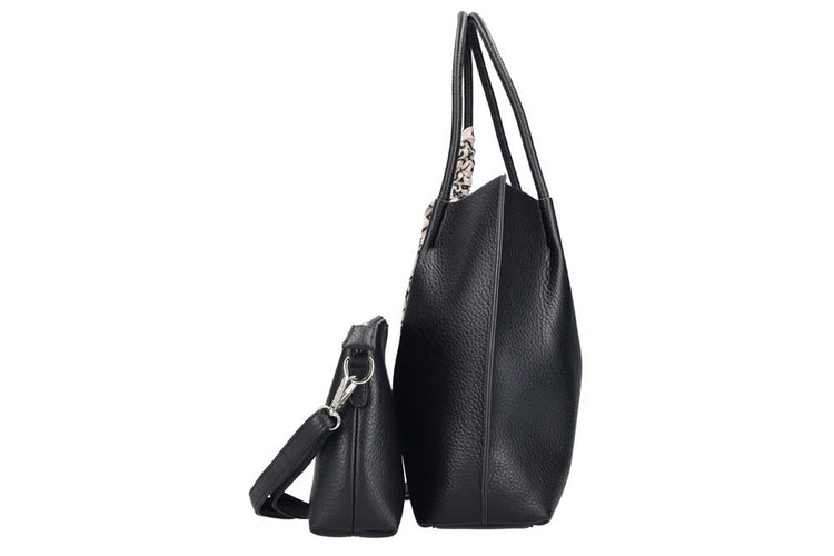 Rieker Mullin Bag H1399-00 Black Womens Bags