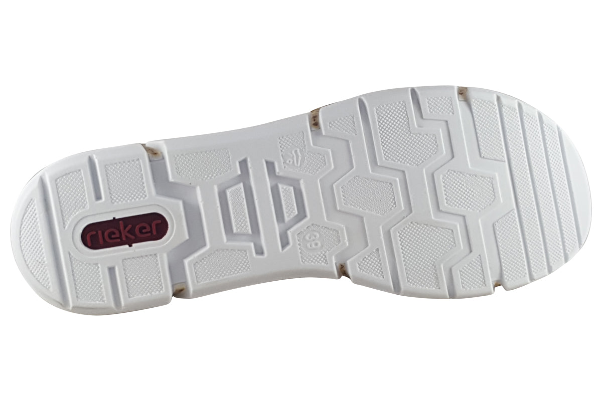 rieker nancy purple womens sandals sole