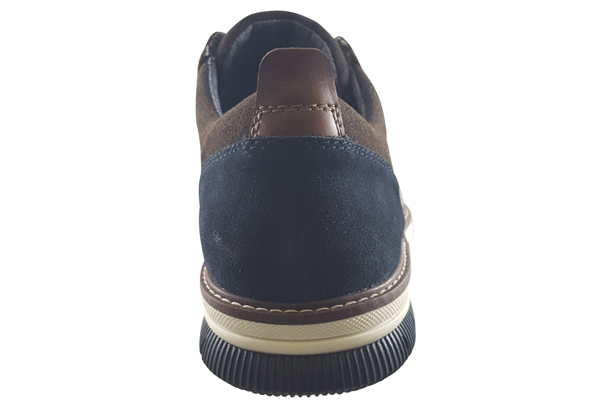 rieker ogier 14405 brown mens shoes back