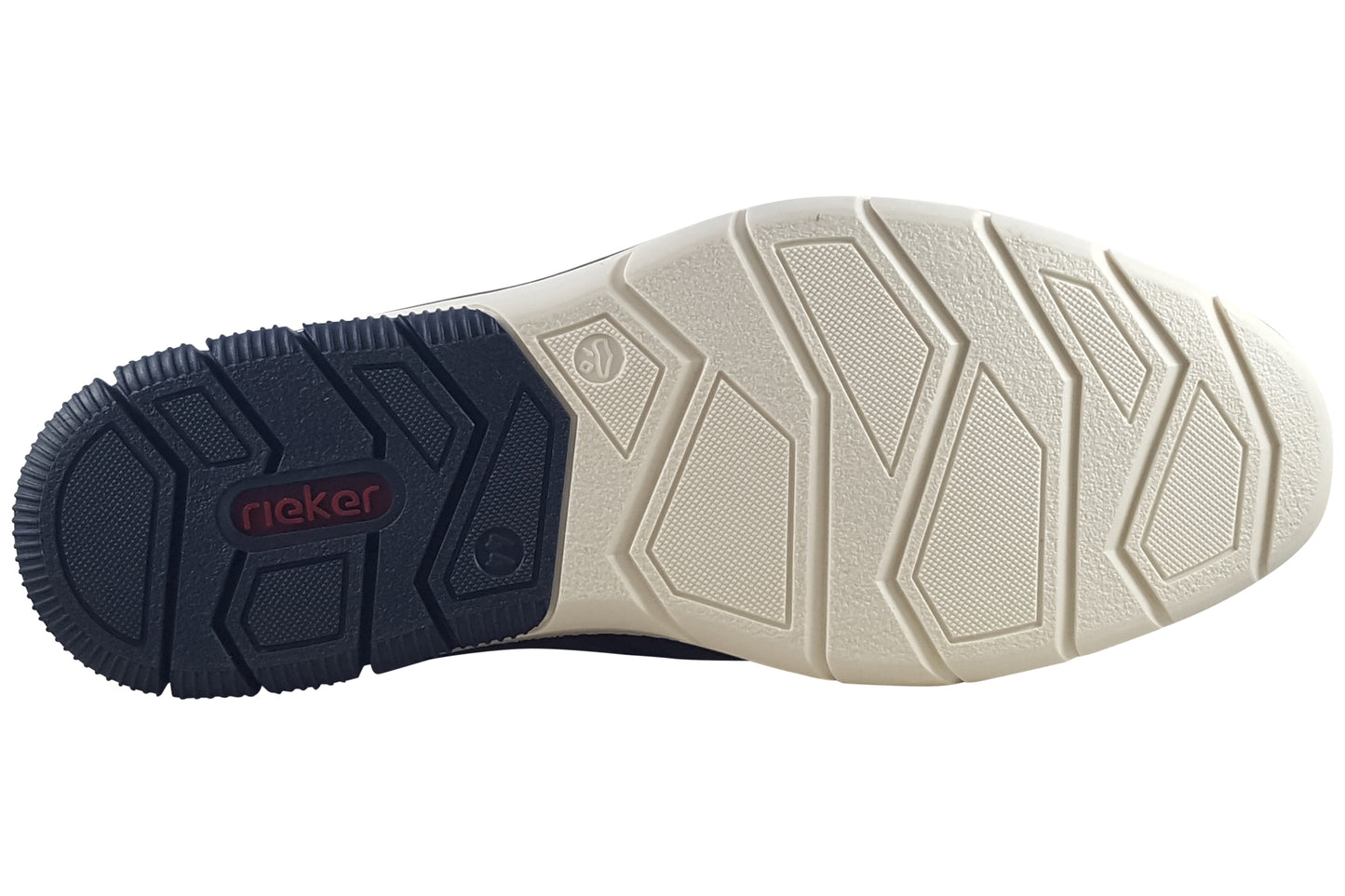 rieker olbia 14450 15 navy mens shoes sole