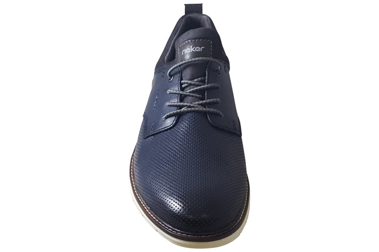 Rieker Olbia 14450 Navy/Grey Mens Shoes