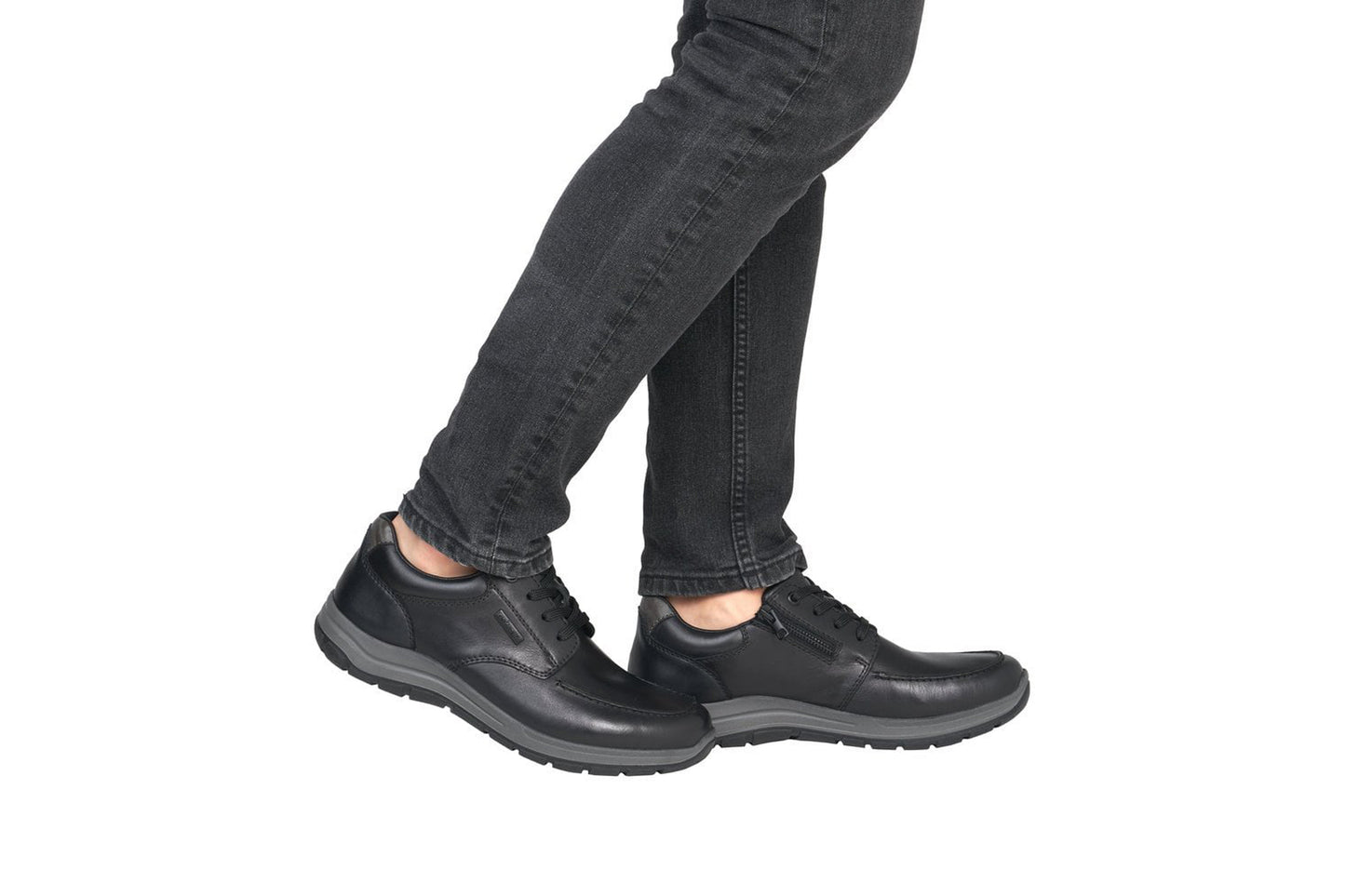 Rieker Palermo 03607-00 Black Mens Shoes
