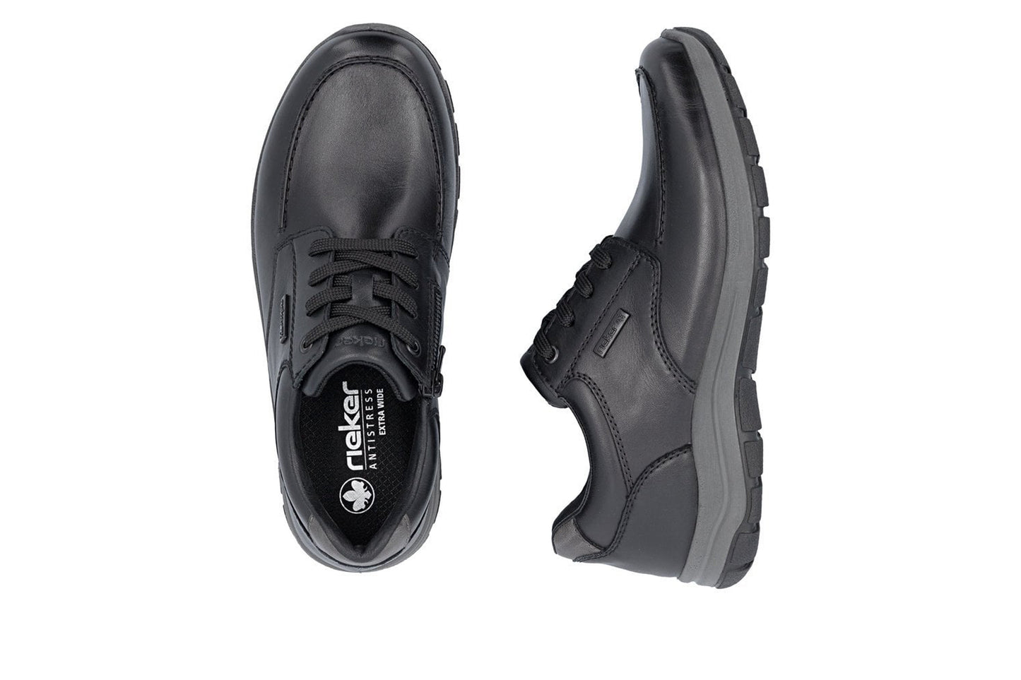 Rieker Palermo 03607-00 Black Mens Shoes
