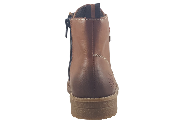 Rieker Pammy 73501-24 Tan Womens Boots